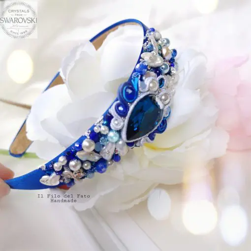 Cerchietto Fascia larga con Soutache
