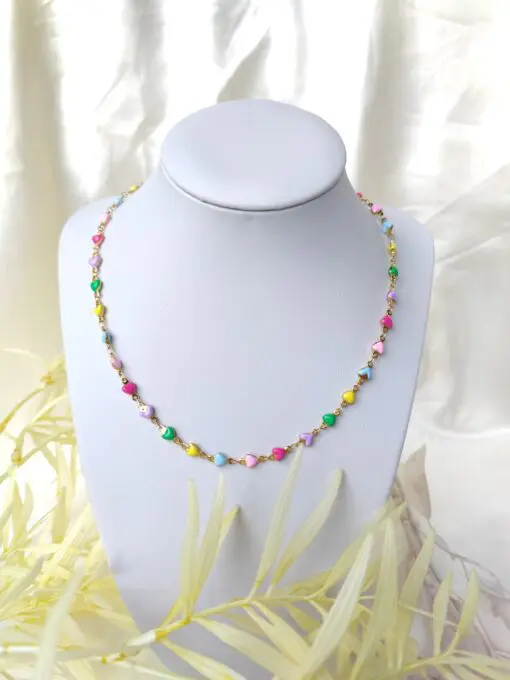 Collana Mille cuori Pastelfull