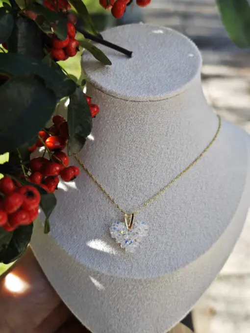 Collier Cuore Intreccio Boreale