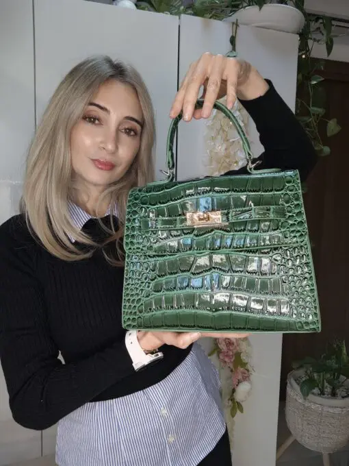 Borsa Cocco Midi verde