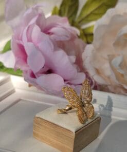 Anello Farfalla Big gold - immagine 3