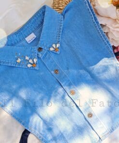 Collo Camicia Denim