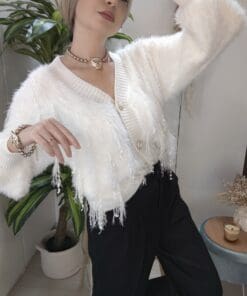 Alternative view of Cardigan Fluffy