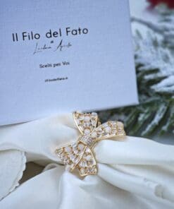 Anello Fiocco principessa