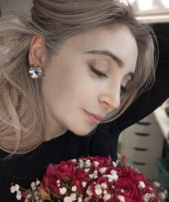 Orecchini Fiore Eterno - immagine 4