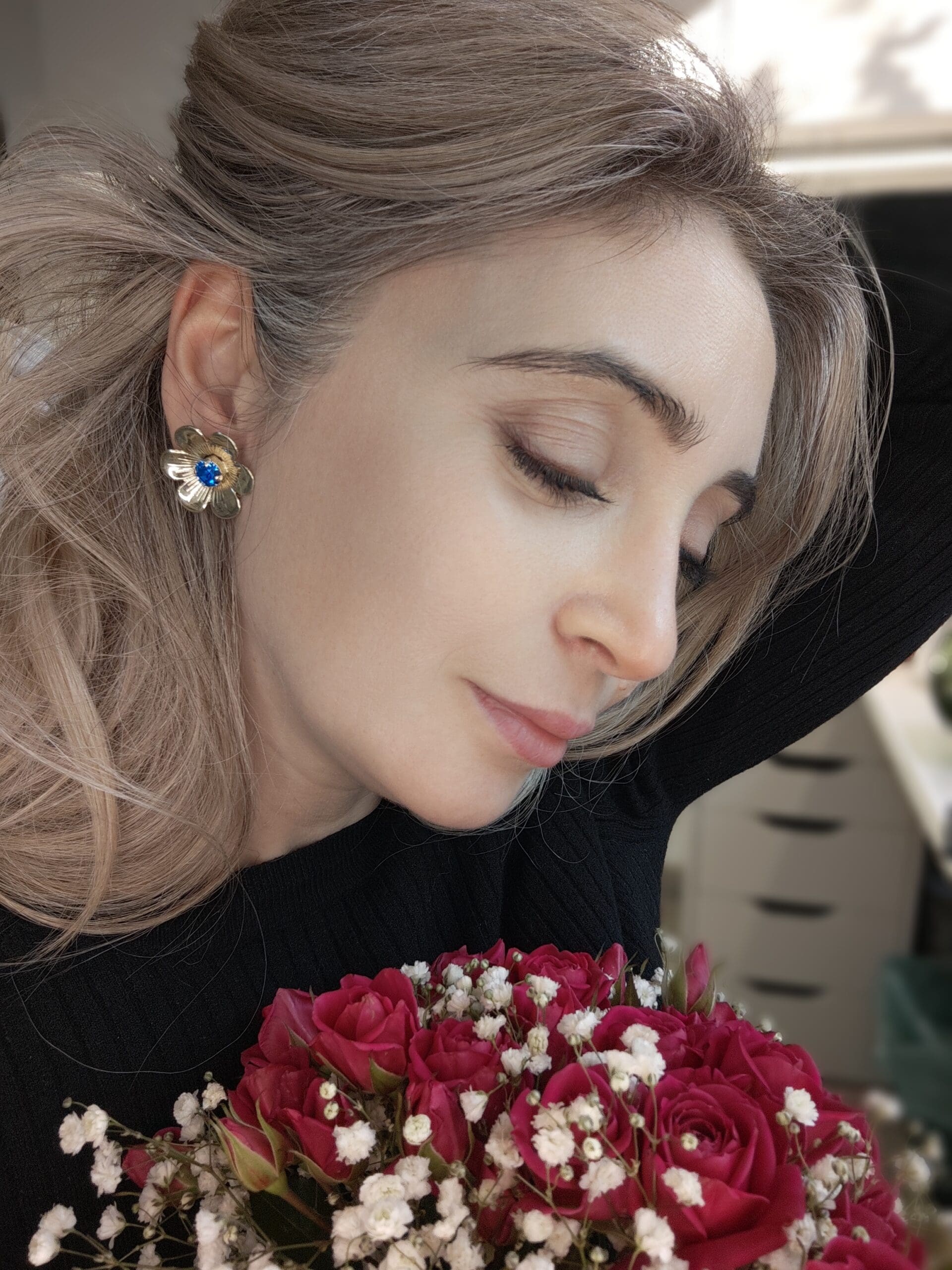Orecchini Fiore Eterno - immagine 4