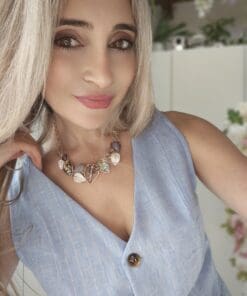 Collana Girocollo multifoglie - immagine 5