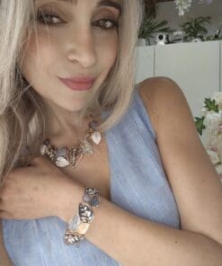 Collana Girocollo multifoglie - immagine 6
