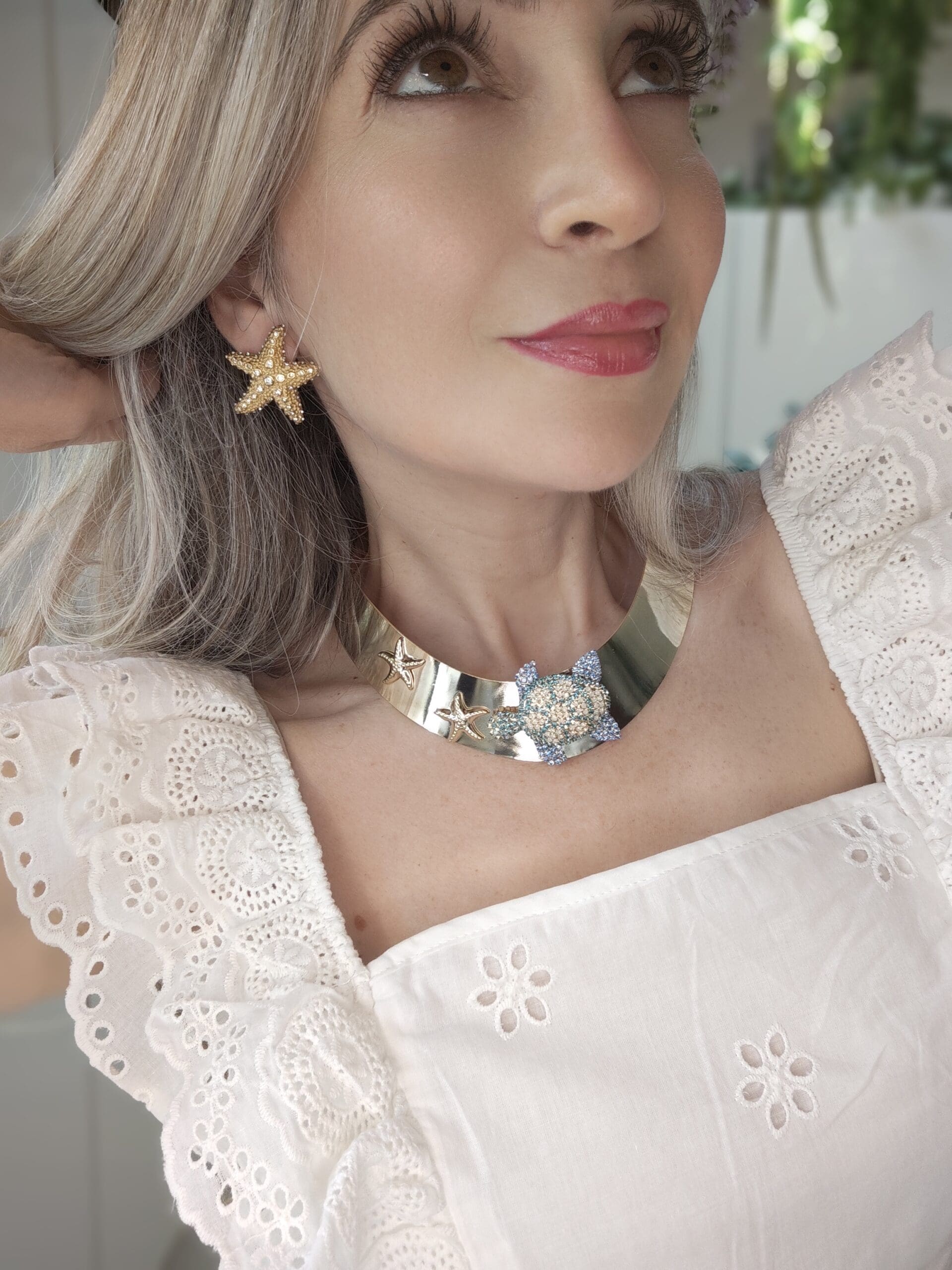 Collier rigido Tartaruga e stelle - immagine 8