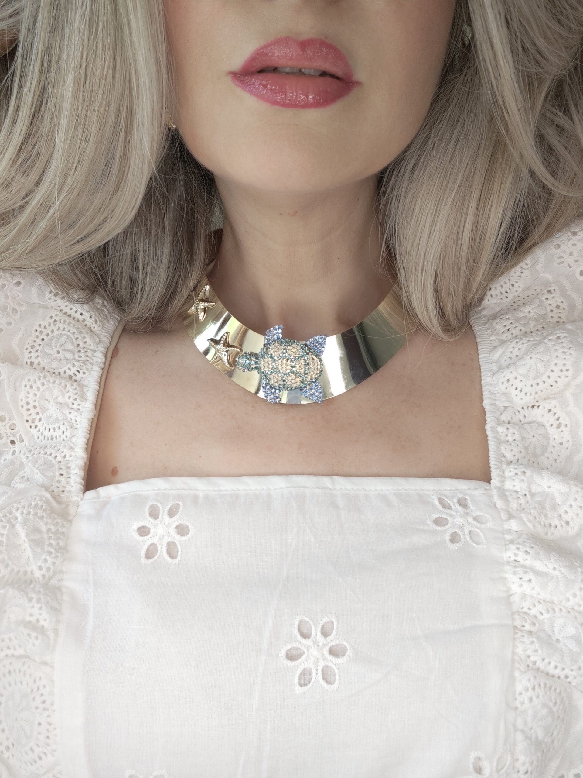 Collier rigido Tartaruga e stelle - immagine 9