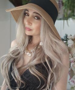 Cappello Con fiocco in nero - immagine 5
