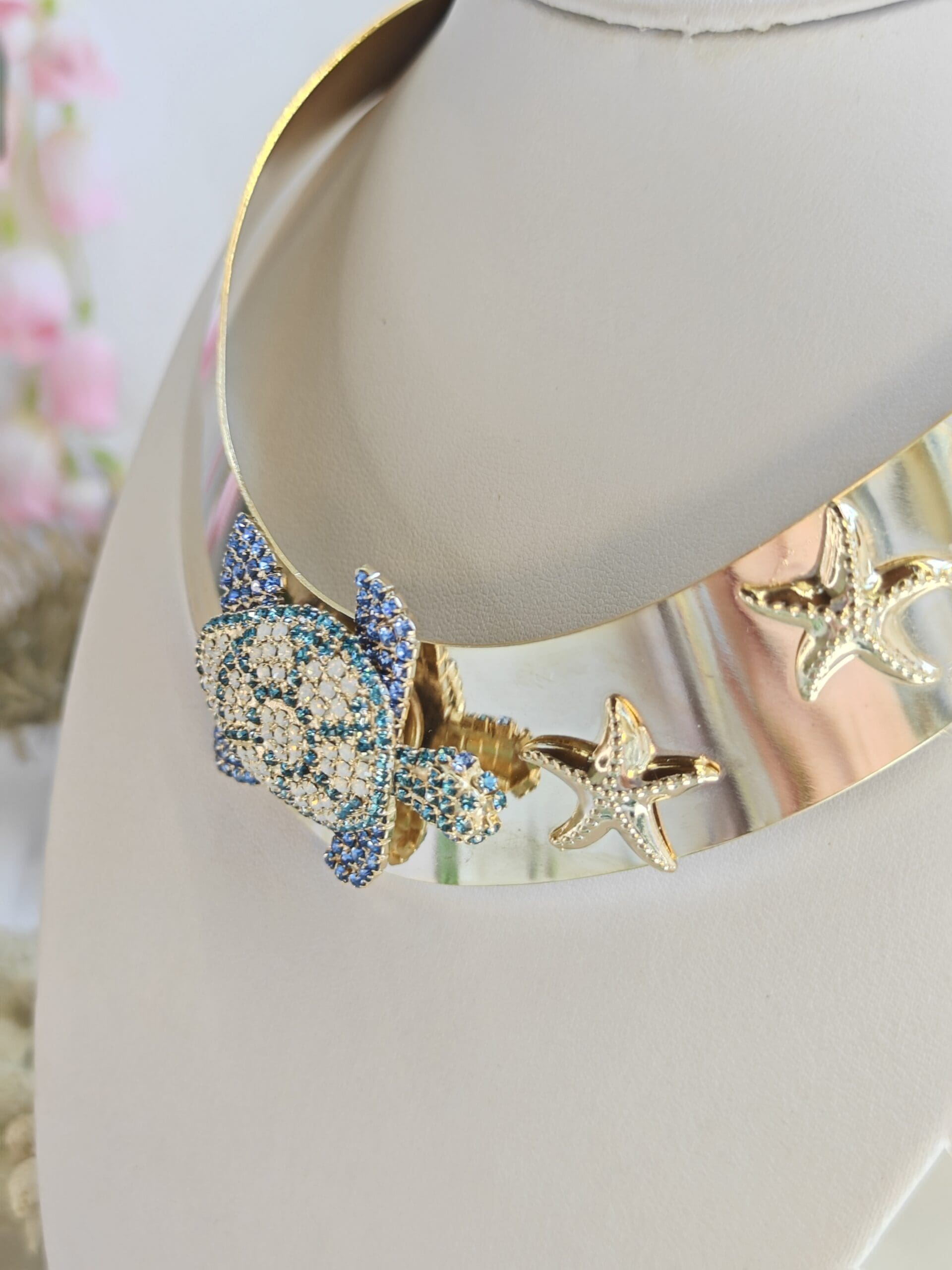Collier rigido Tartaruga e stelle - immagine 6