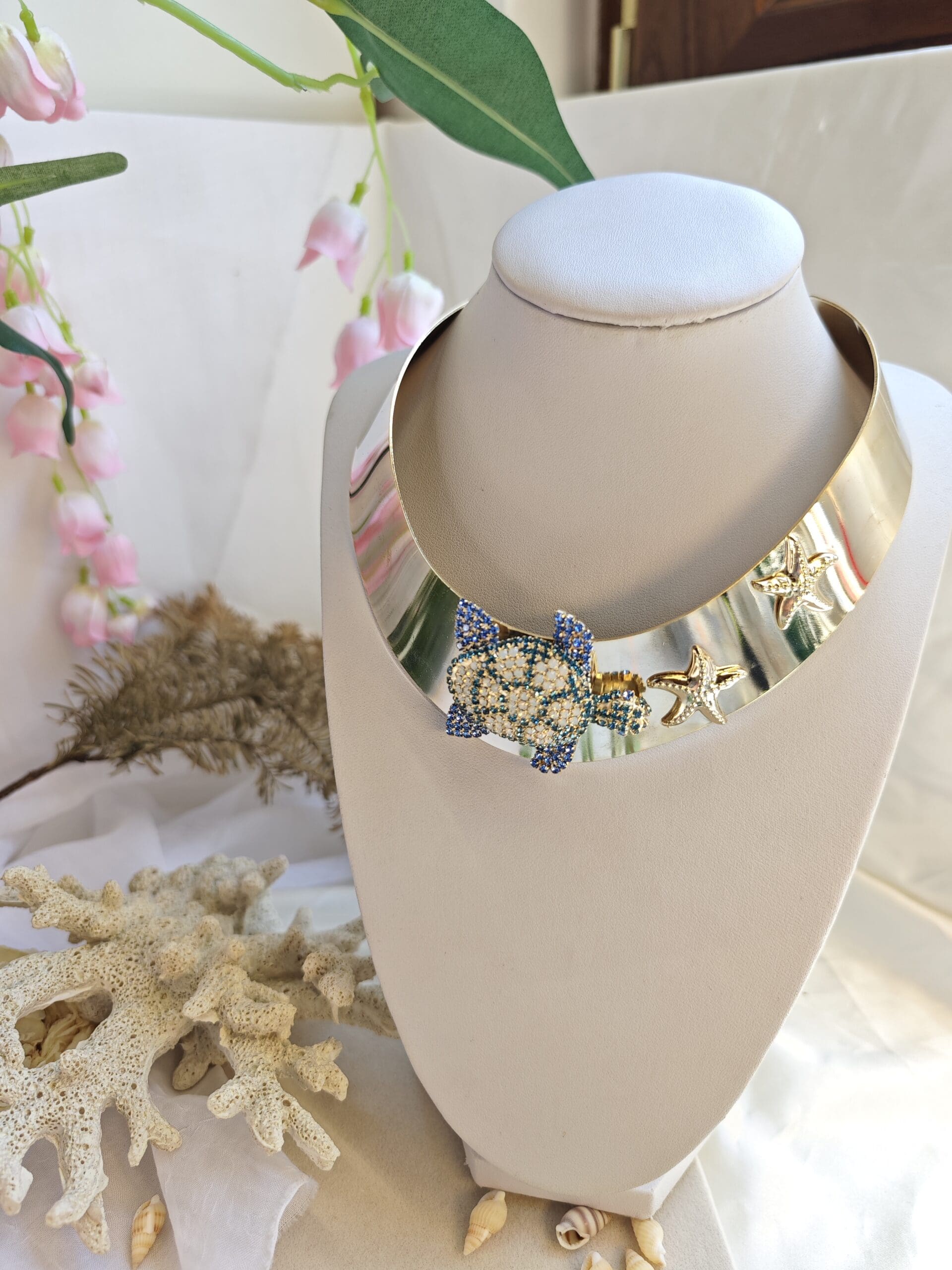 Collier rigido Tartaruga e stelle - immagine 5