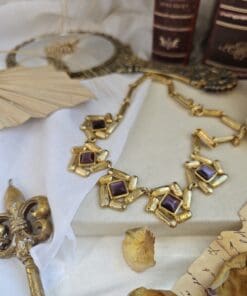 Collier Quadrati ametista