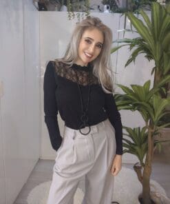 Maglia Vanessa con merletto - immagine 2