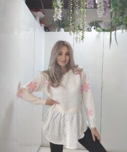 Maglioncino Pepper Bianco - immagine 5