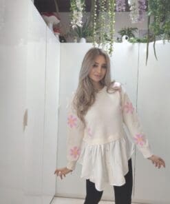 Maglioncino Pepper Bianco - immagine 4