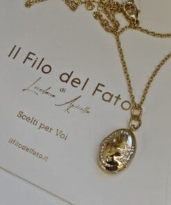 Collana Medaglietta sole&luna