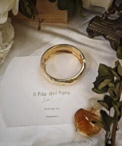 Bracciale Rigido martellato - immagine 3