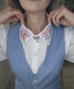 Camicia Farfalle dipinta a mano