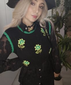 Alternative view of Gilet Fiori Intensi