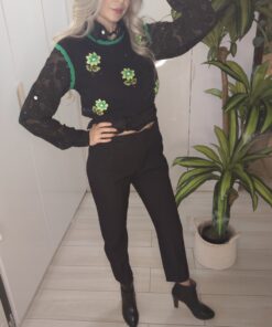 Alternative view of Pantalone Sigaretta Nero