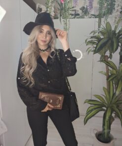 Pantalone Sigaretta Nero - immagine 12