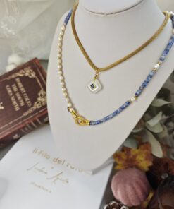 Collana Usbergo con ciondolo in quarzo - immagine 4
