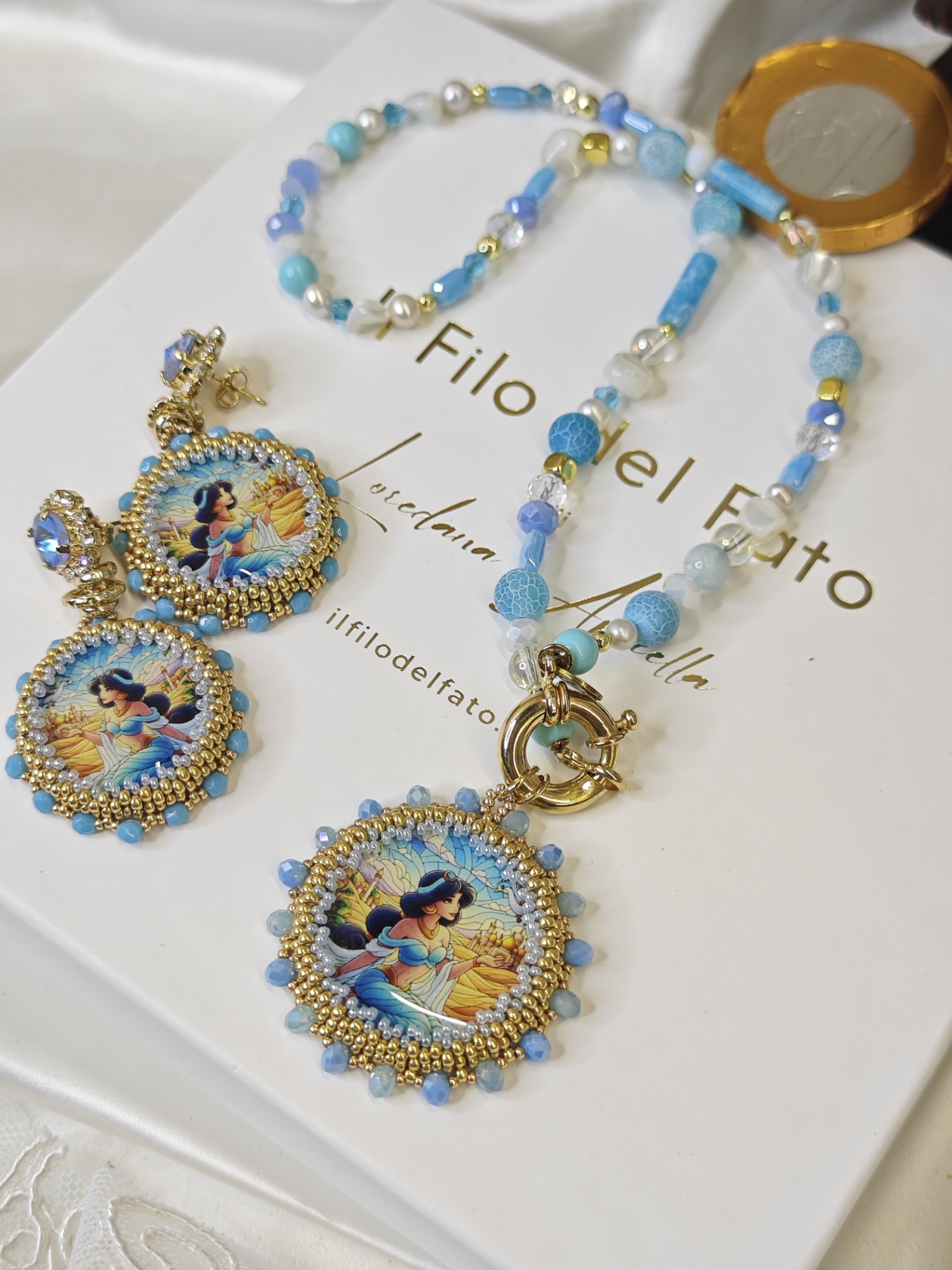 Collana Pietre naturali Jasmine - immagine 2