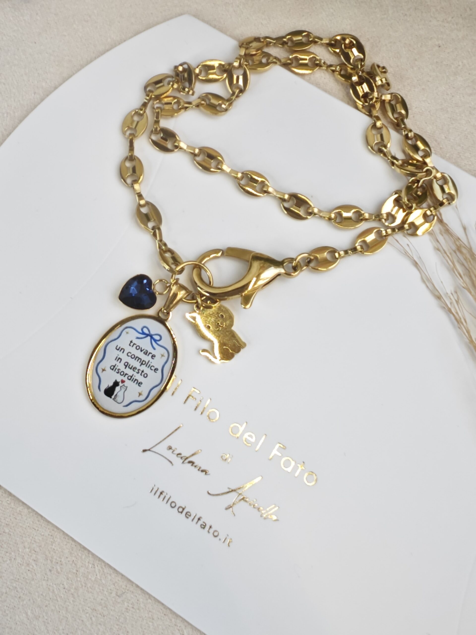 Collana Gatto complice - immagine 2