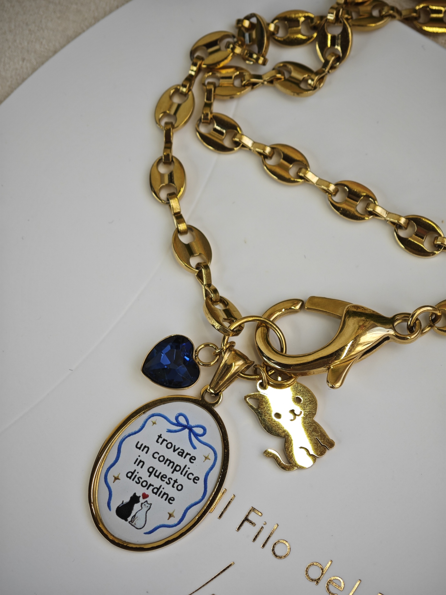 Collana Gatto complice - immagine 3